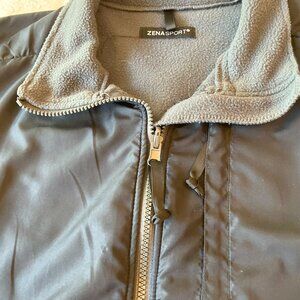 Zena Sport Black Polyester Ladies Size XL Jacket